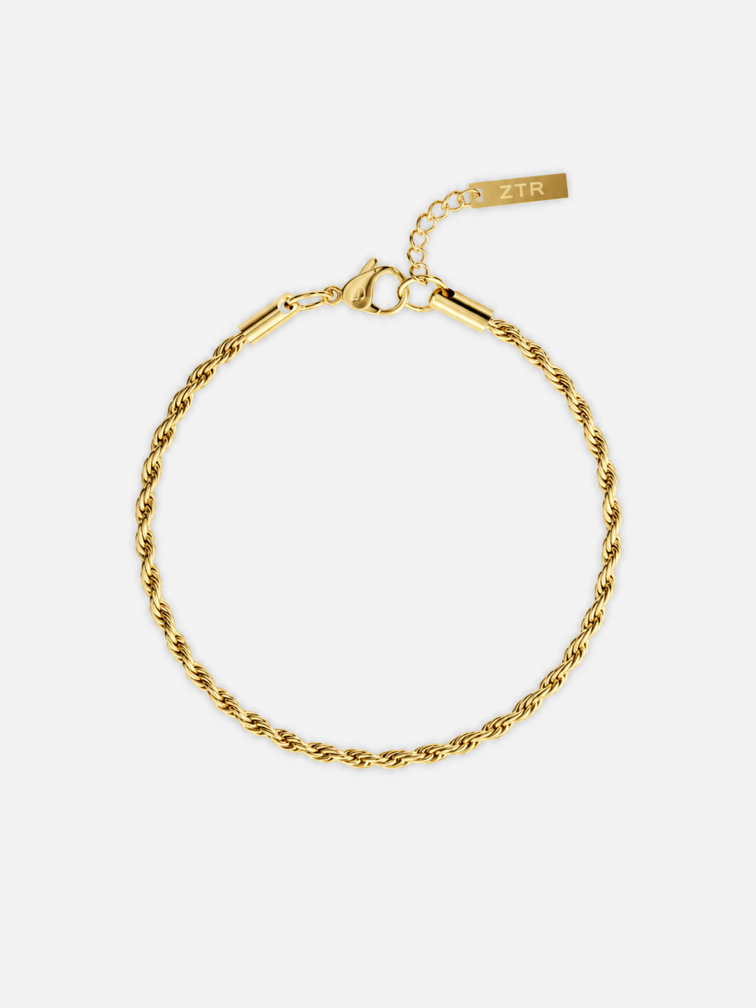 ROPE BRACELET 3MM | 18K Gold