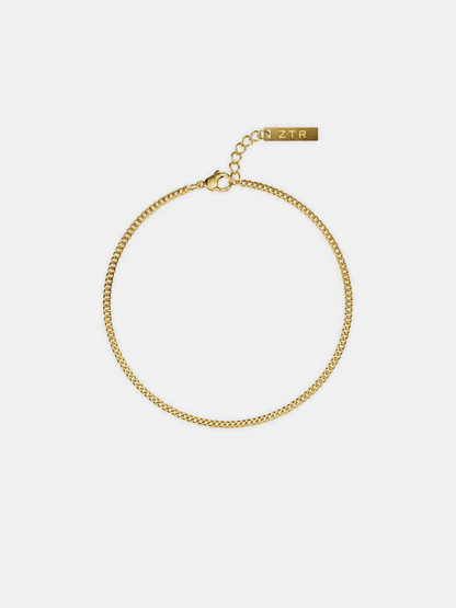 CUBAN BRACELET 1.8MM | 18K Gold