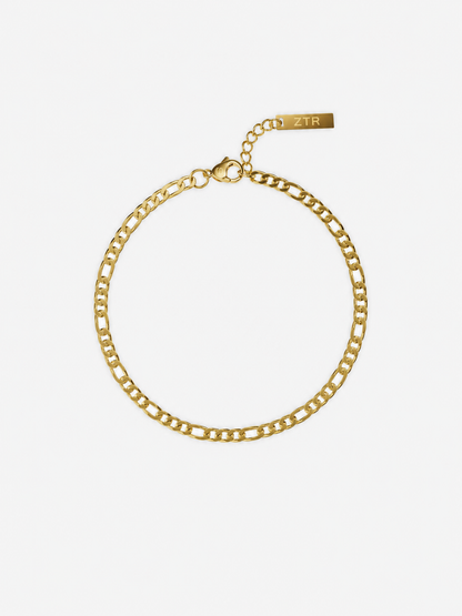 FIGARO BRACELET 3MM | 18K Gold