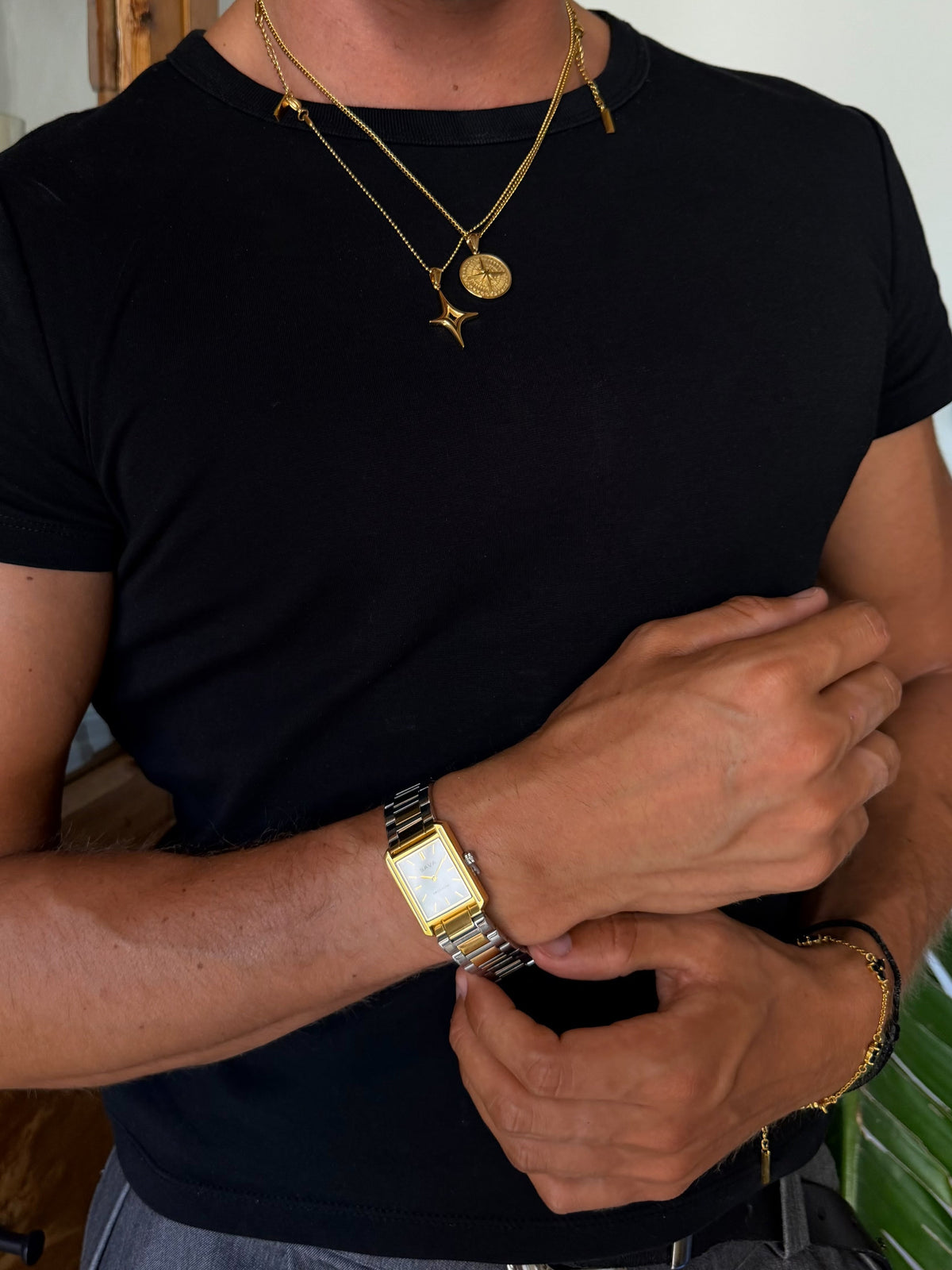 COMPASS CHAIN | 18K Gold